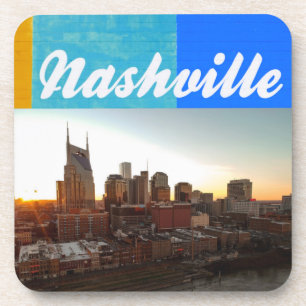 Porta-copo Paisagem de Nashville Tennessee City