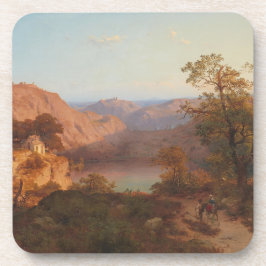 Porta-copo Paisagem Eifel (1843) - Heinrich Funk