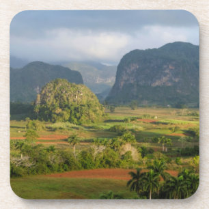 Porta-copo Paisagem panorâmica do vale, Cuba