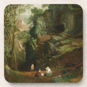 Porta-copo Paisagem perto de Clifton, c.1822-23 (óleo em