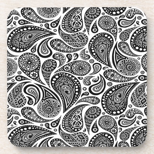 Porta-copo Paisley (Frente)