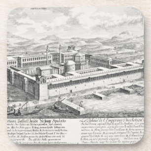 Porta-copo Palácio de Diocletian (245-313), separação,