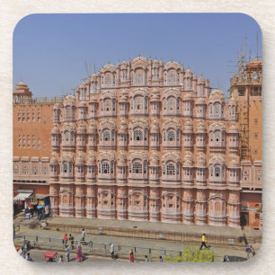 Porta-copo Palácio dos ventos (Hawa Mahal), Jaipur, Índia,
