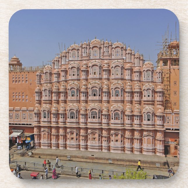 Porta-copo Palácio dos ventos (Hawa Mahal), Jaipur, Índia, (Frente)