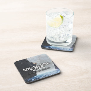 Porta-copo Palavras Motivacionais - Defenda O Que Você Acredi