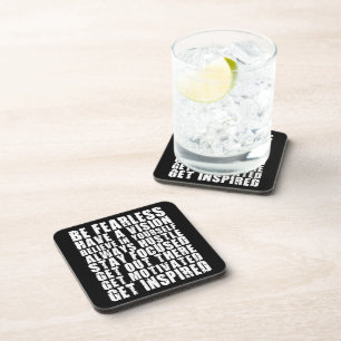 Porta-copo Palavras Motivacionais - Sejam Inesgotáveis. Tenha