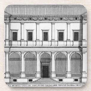 Porta-copo Palazzo Chigi no Lungara, Roma, 'de Palazzi
