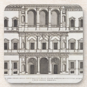 Porta-copo Palazzo Farnese, de "dos di Roma Palazzi", parte