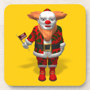 Porta-copo Palhaço Santa Claus