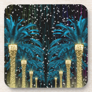 Porta-copo Palm de inverno de férias