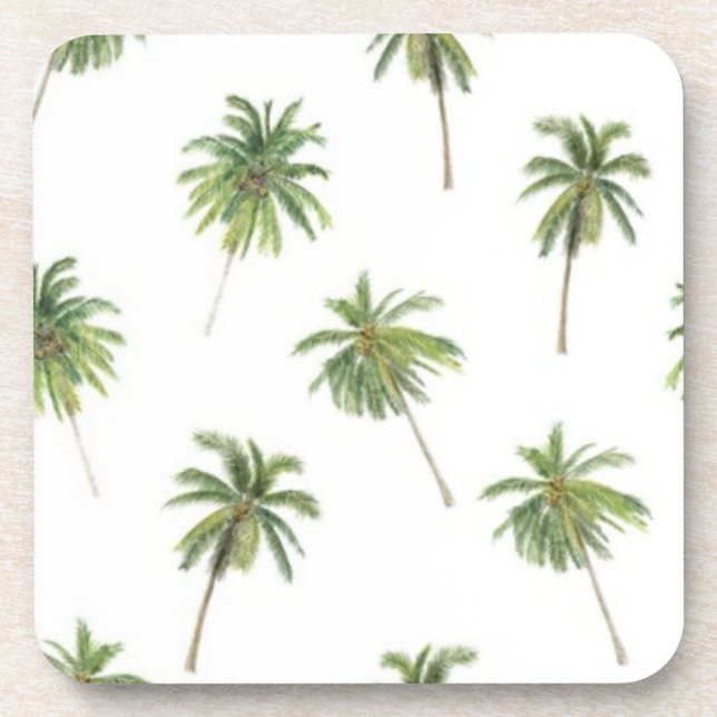 Porta-copo Palm tree pattern (Frente)