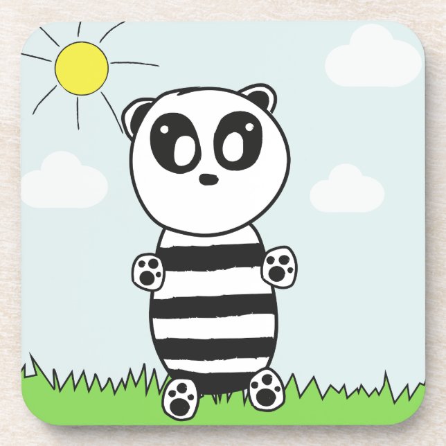 Porta-copo Panda Crianças (Frente)