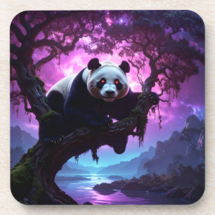 Porta-copo Panda da Floresta Mística