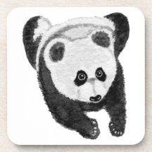 Panda lying down