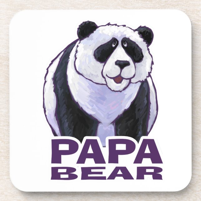 Porta-copo Papa Panda Bear (Frente)