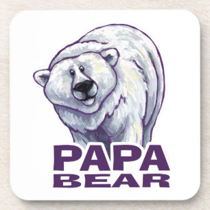Porta-copo Papa Polar Bear