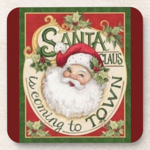 Porta-copo Papai Noel