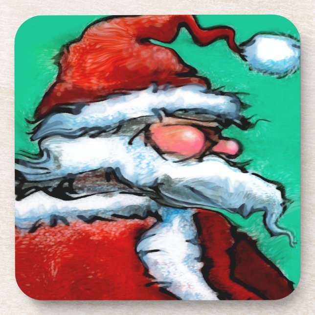 Porta-copo Papai Noel (Frente)