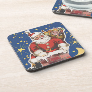 Porta-copo Papai Noel Antigo, Era a Noite Antes do Natal
