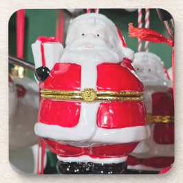 Porta-copo Papais noeis portas copos de decoração de árvores