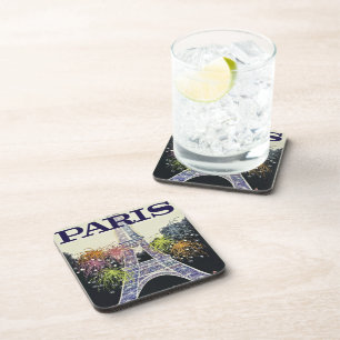 Porta-copo Paris: Codificador de bebidas poster