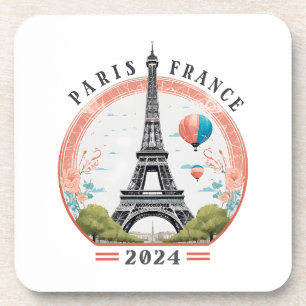 Porta-copo Paris France 2024 Bepra Coasters, Torre Eiffel