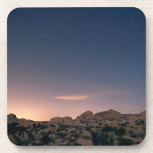 Porta-copo Parque Nacional do Sunset Sobre Joshua Tree