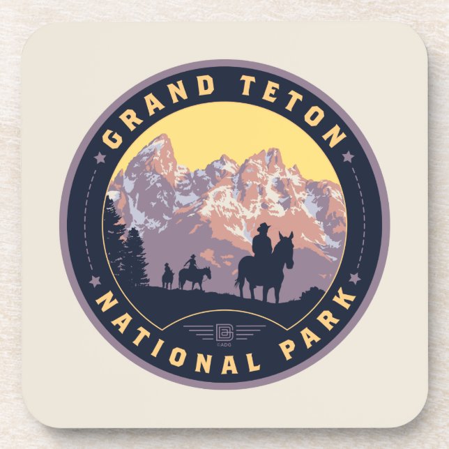 Porta-copo Parque Nacional Grand Teton (Frente)