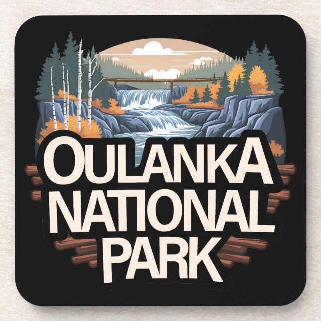 Porta-copo Parque Nacional Oulanka Finlândia (Frente)