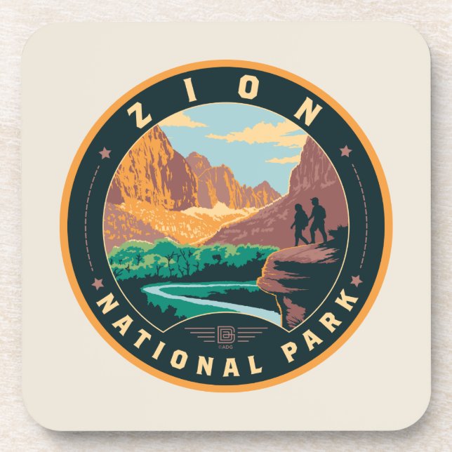 Porta-copo Parque Nacional Zion (Frente)