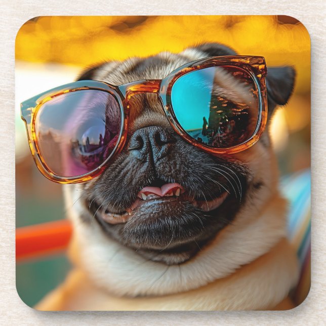 Porta-copo Party-Mops (Frente)