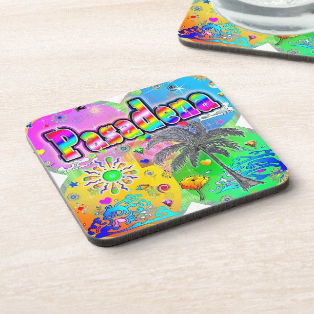 Porta-copo Pasadena Quadro Seasons Coaster (Left Side)