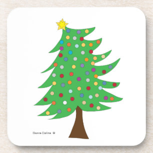 Porta-copo Páscoa de Bebidas de Árvore de Natal