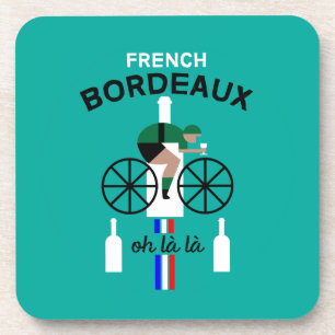 Porta-copo Páscoa francesa de Bebidas de Vinho Bordéaux