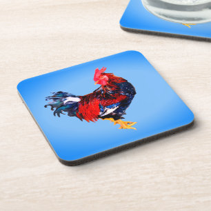 Porta-copo pássaro gallinaceous masculino