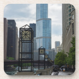 Porta-copo Passeio à Beira do Rio Chicago