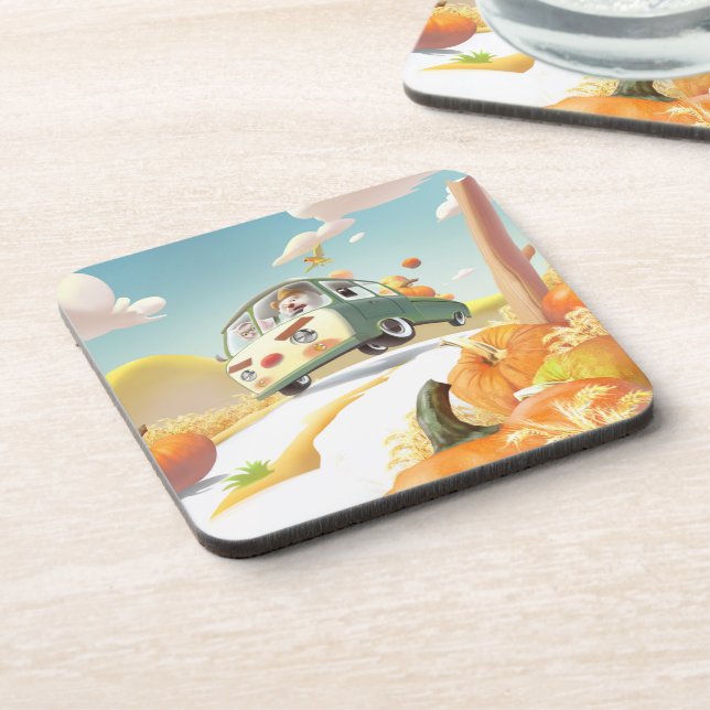 Porta-copo Passeio de Abóbora (Left Side)