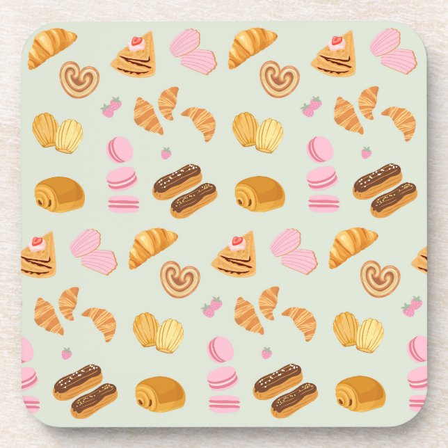 Porta-copo Pastéis em Paris (Frente)
