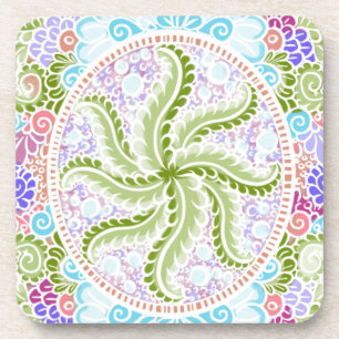 Porta-copo Pastel Nature Mandala Art