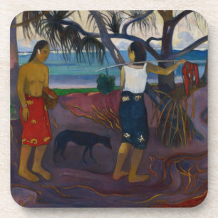 Porta-copo Paul Gauguin   sob o Pandanus, 1891 (óleo no Ca
