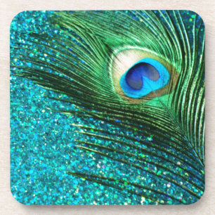 Porta-copo Pavão original do Aqua