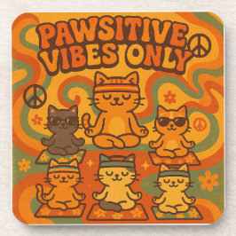 Porta-copo Pawsitive Vibes Only