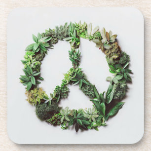 Porta-copo Paz verde