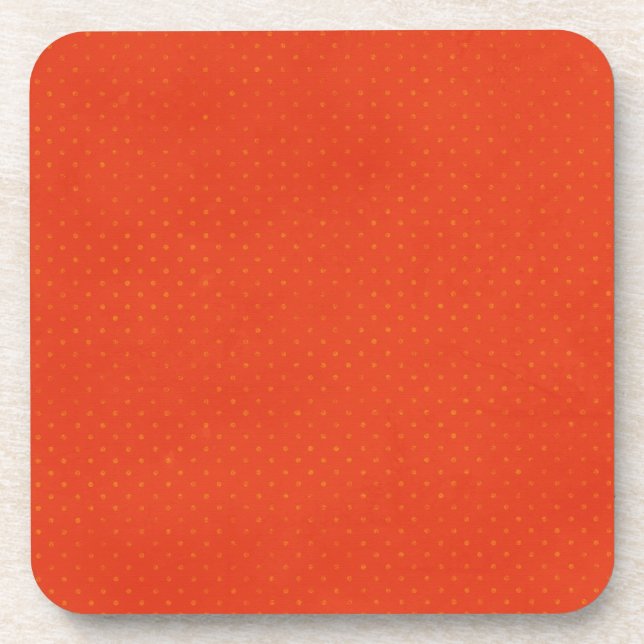 Porta-copo pd16red BRIGHT ORANGE PATTERN RETRO TEMP (TEMP DE  (Frente)