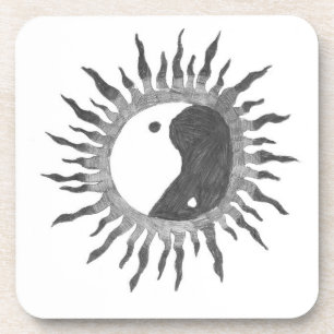 Porta-copo Peace Sun