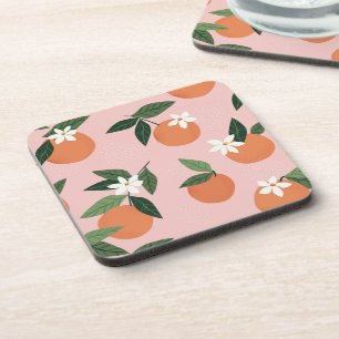 Porta-copo Peach Orange Juice Patterno