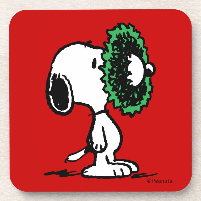 Porta-copo Peanuts | Snoopy for the Holidays (Frente)