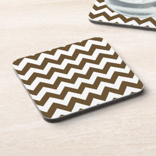 Porta-copo Pecan Neutral Chevron