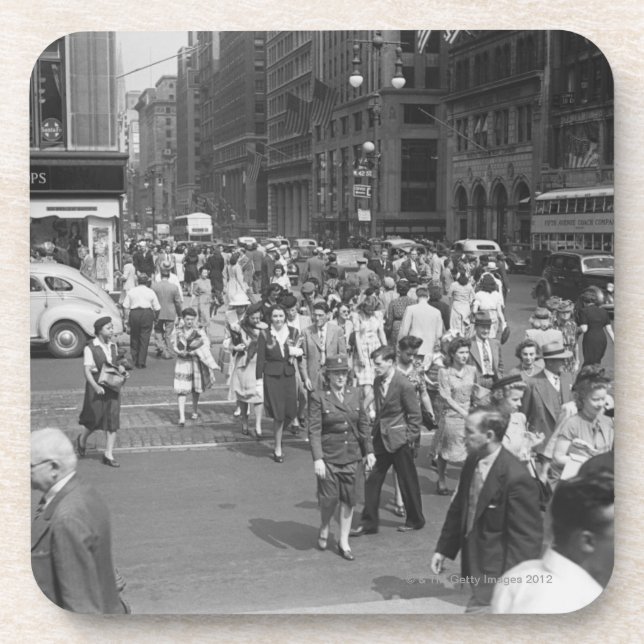 Porta-copo Pedestres (Frente)