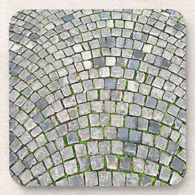 Porta-copo Pedras Cinzas Decorativas  (Frente)